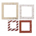 Рамочки декоративные с фольгированием «Загадай желание», 8 × 11 см