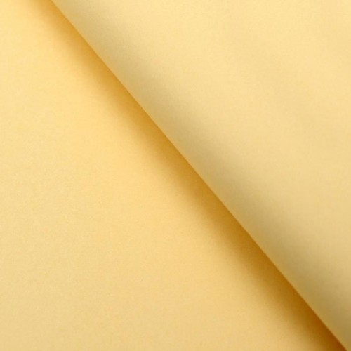 Бумага упаковочная тишью, цвет светло-желтый, 50 см х 66 см, 1 уп. (10 шт)