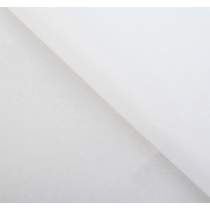 Бумага упаковочная тишью, цвет белый, 50 см х 66 см, 1 уп. (10 шт)