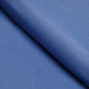 Бумага упаковочная тишью, цвет синий, 50 см х 66 см, 1 уп. (10 шт)