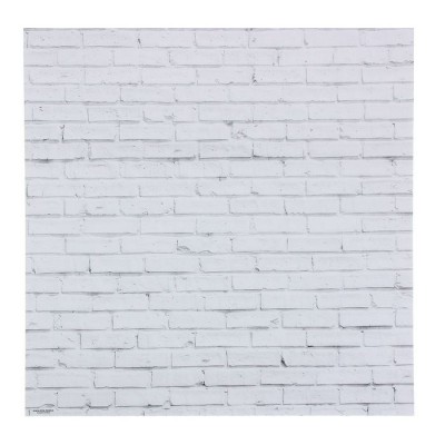 Фотофон односторонний «Белый кирпич», 45 × 45 см, переплётный картон, 980 г/м
