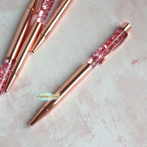 Ручка шариковая "Premium Aqua", цвет розовое золото