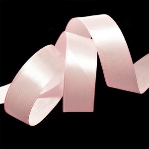 Лента атласная IDEAL, шир. 25 мм, цв. светло-розовый, бобина 27,4 м