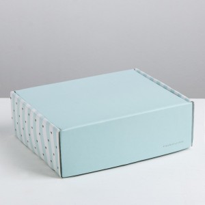 Коробка подарочная "Удовольствие" 27 × 21 × 9 см